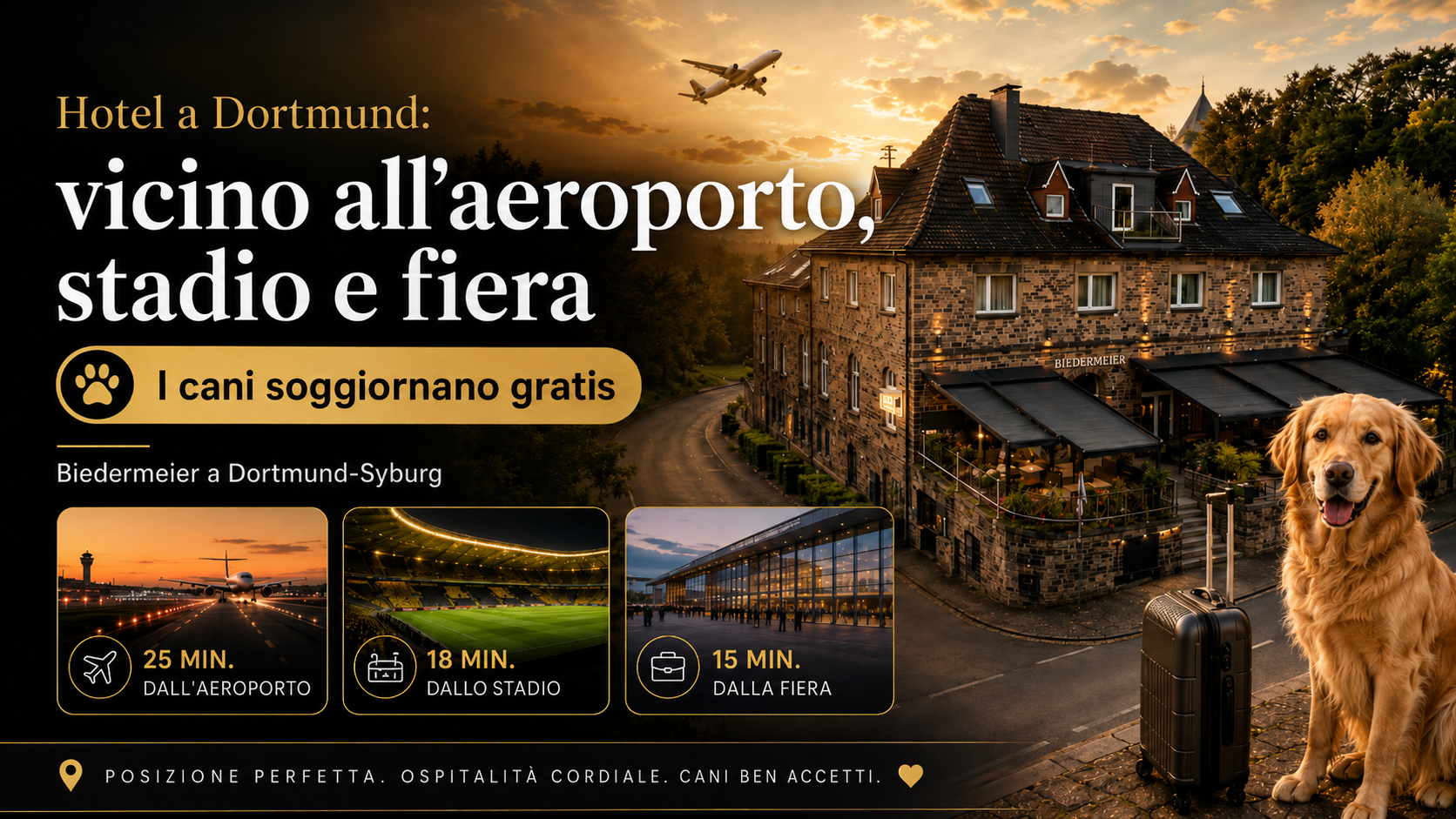 Hotel Dortmund Aeroporto · BVB · Fiera · Cani Gratis